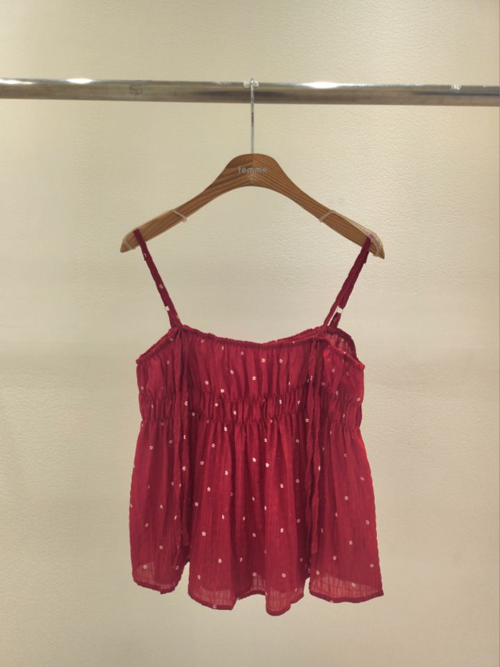 FEMME東大門直郵女士新品熱賣人氣推薦真品休閑26春夏吊帶背心FEMME吊帶/背心圖色2