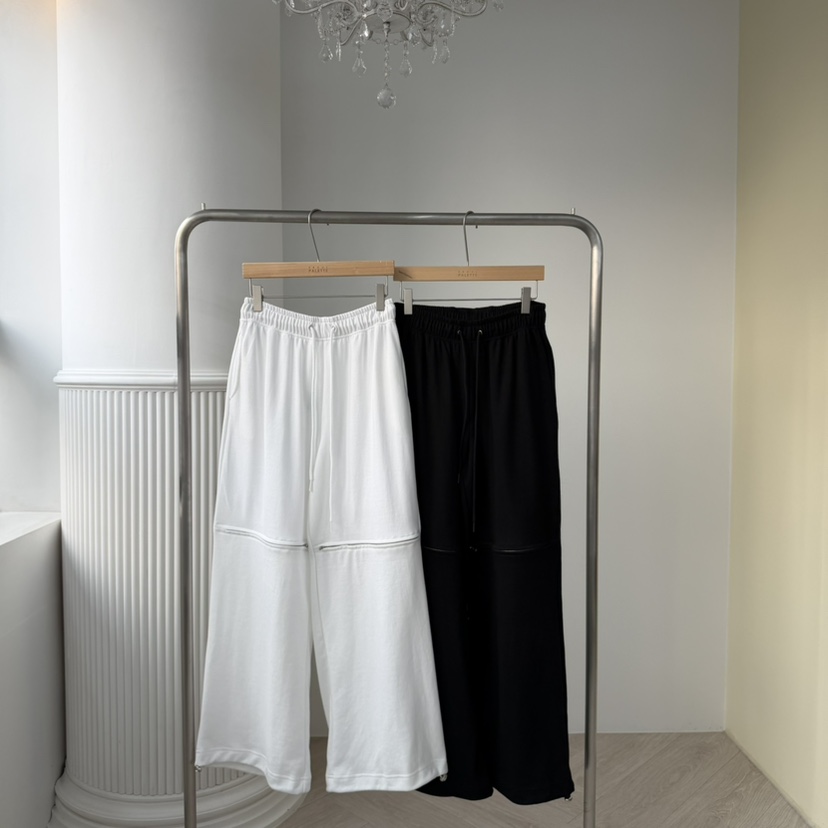 PALETTE-Q東大門實拍女士新款真品熱賣26春夏休閑褲拉鏈PALETTE-Q休閑褲