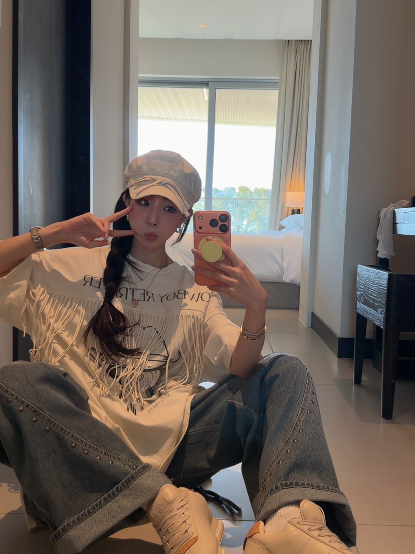 PALETTE-Q東大門代購女裝新款推薦時尚真品休閑人氣熱賣T恤PALETTE-QT恤