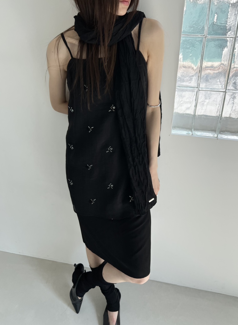 NOVUS韓國代購女裝新款26春夏休閑時尚熱賣職業圍巾披肩圍巾NOVUS圍巾/披肩