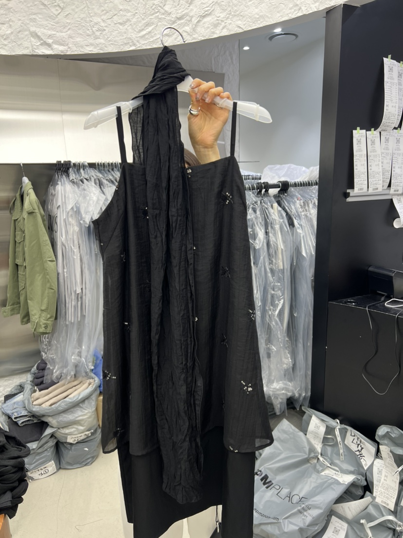 NOVUS韓國代購女裝新款26春夏休閑時尚熱賣職業圍巾披肩圍巾NOVUS圍巾/披肩圖色2