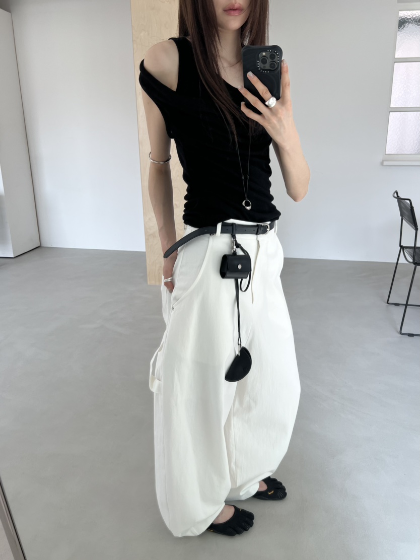 NOVUS韓國直郵實拍女裝新品熱賣26春夏休閑職業時尚休閑褲NOVUS休閑褲