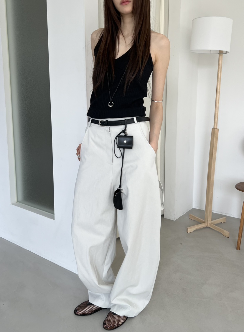 NOVUS韓國直郵實拍女裝新品熱賣26春夏休閑職業時尚休閑褲NOVUS休閑褲