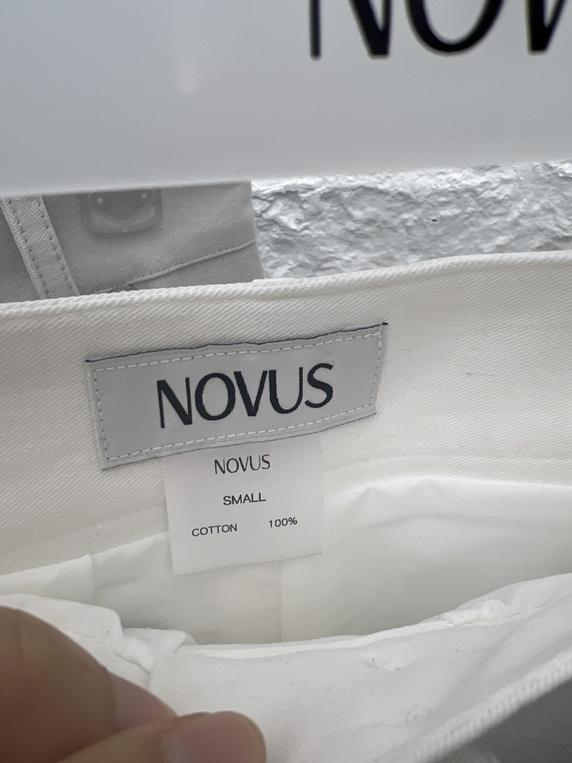 NOVUS韓國直郵實拍女裝新品熱賣26春夏休閑職業時尚休閑褲NOVUS休閑褲