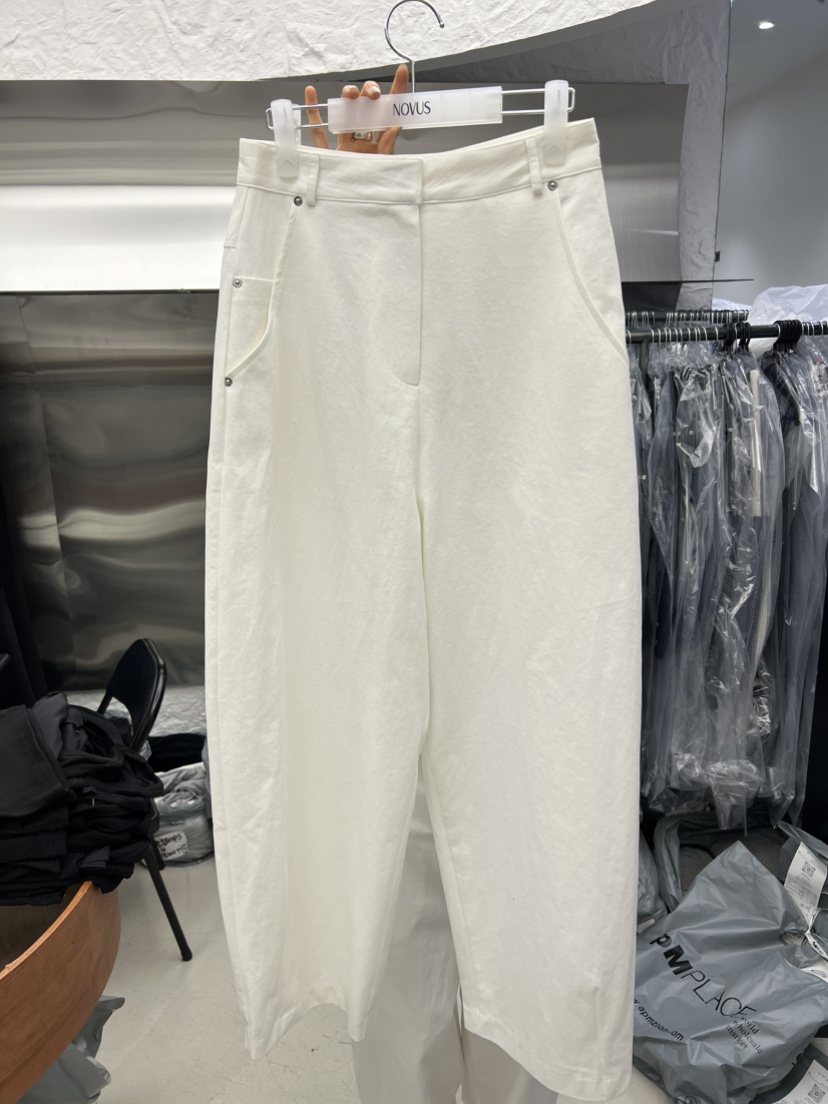 NOVUS韓國直郵實拍女裝新品熱賣26春夏休閑職業時尚休閑褲NOVUS休閑褲圖色1