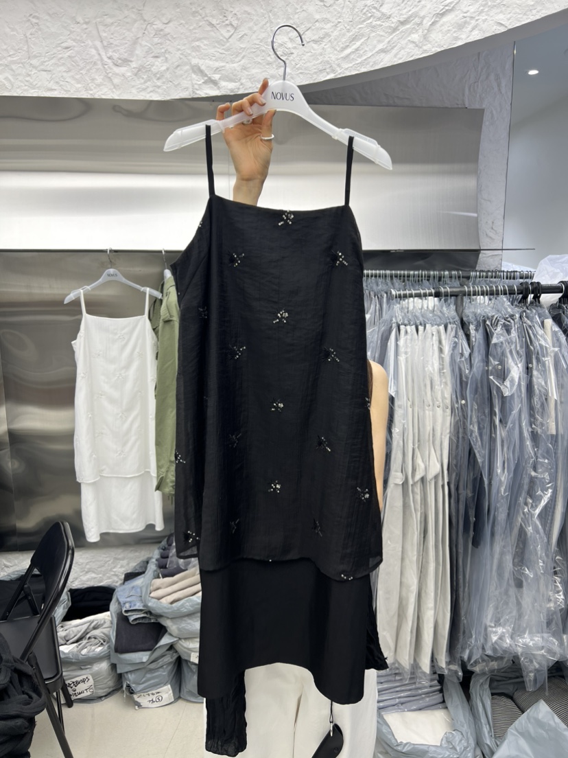 NOVUS韓國東大門直郵女士新品人氣推薦熱賣職業時尚連衣裙NOVUS連衣裙圖色2