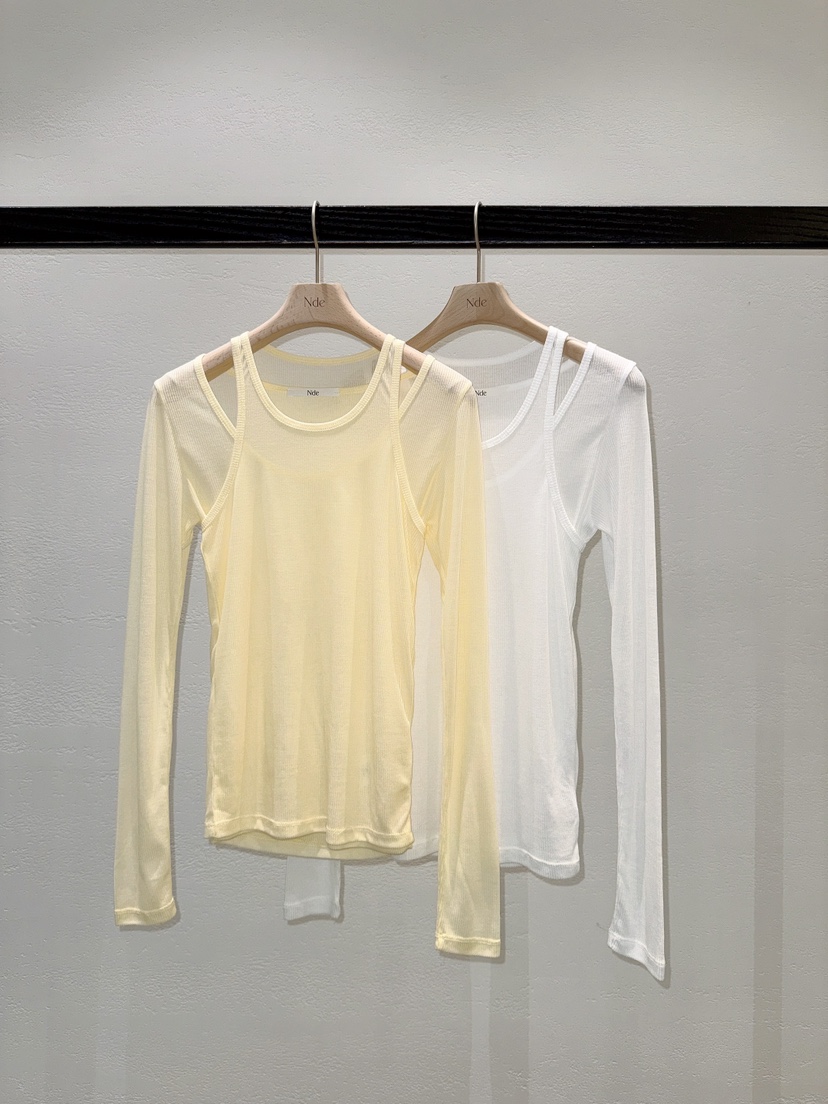 NDE韓國直郵女士新品人氣職業26春夏休閑推薦套裝天絲套裝BOHEME_NDE套裝