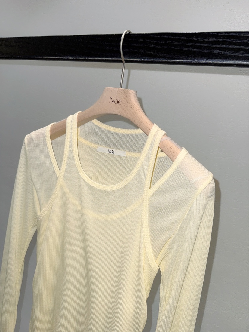 NDE韓國直郵女士新品人氣職業26春夏休閑推薦套裝天絲套裝BOHEME_NDE套裝