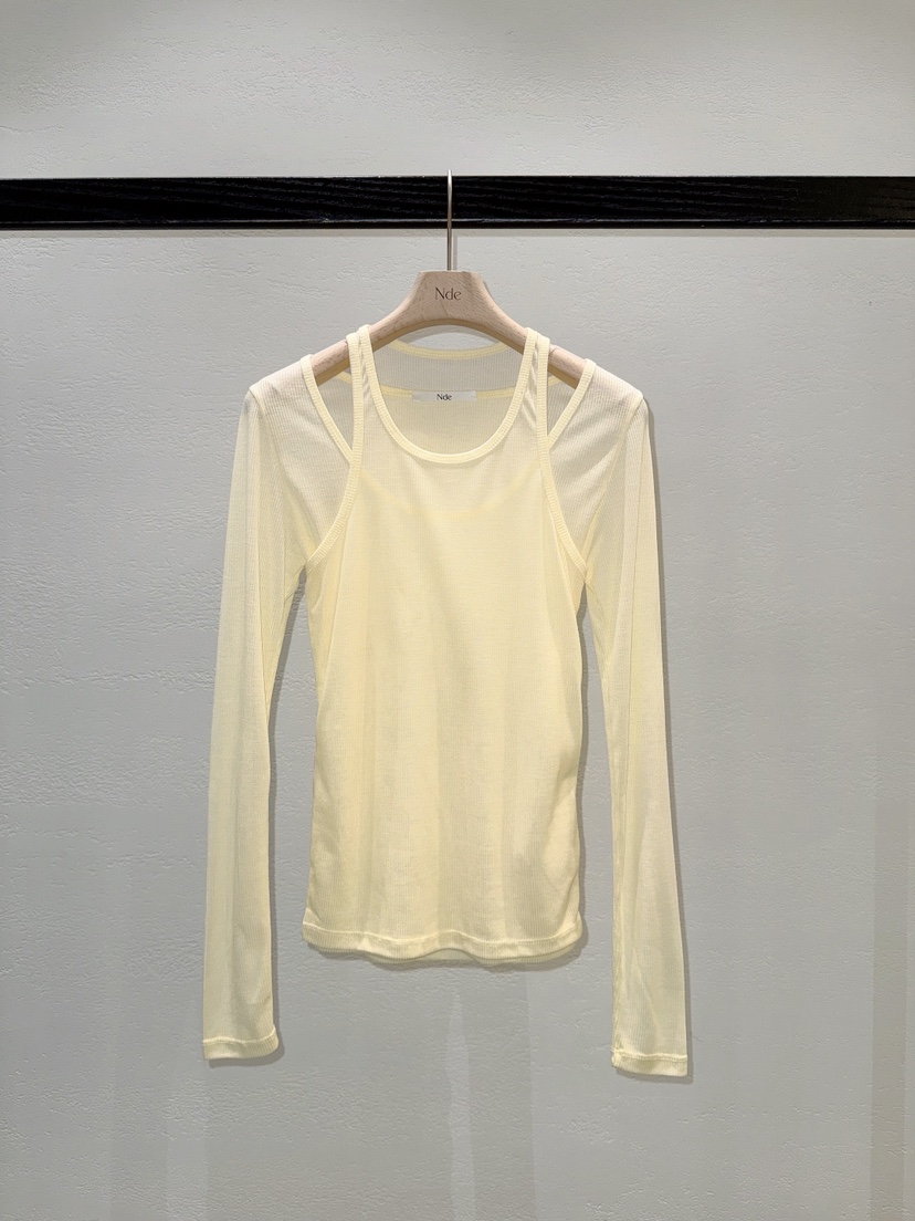 NDE韓國直郵女士新品人氣職業26春夏休閑推薦套裝天絲套裝BOHEME_NDE套裝圖色1