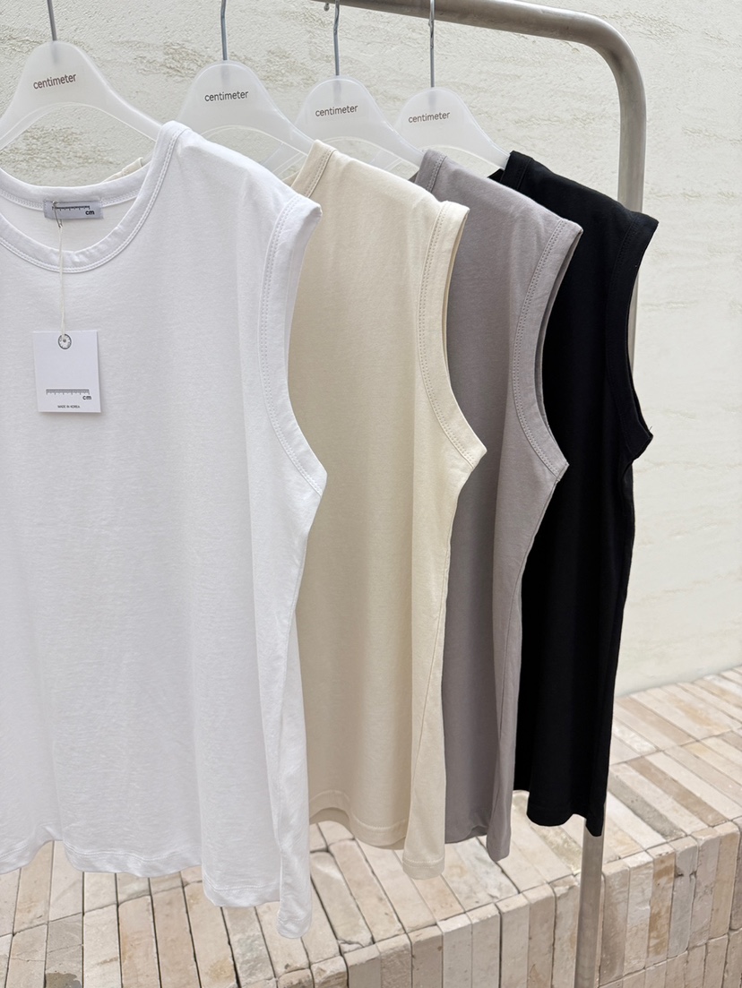 CM韓國代購女裝新款休閑熱賣時尚職業人氣26春夏吊帶背心寬松CM_centimeter吊帶/背心
