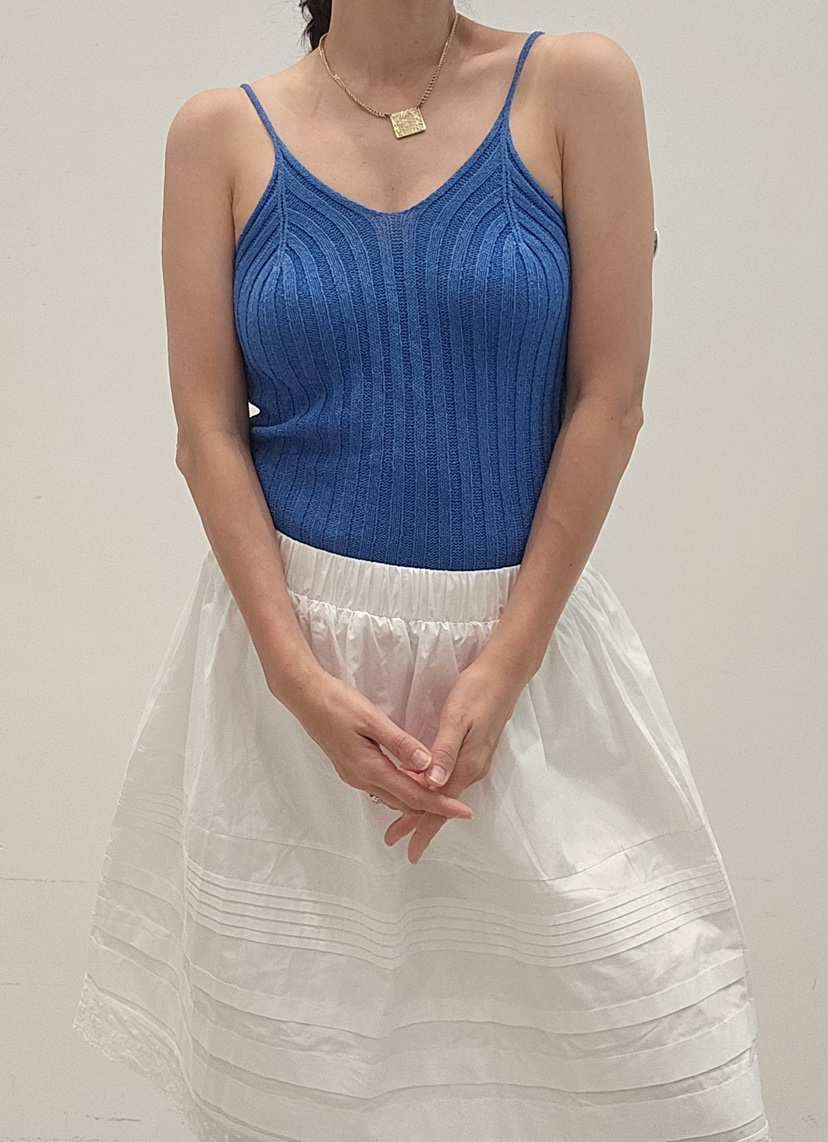 NEOUL韓國直郵實拍女士新品職業休閑時尚推薦熱賣吊帶背心NEOUL/ahin雙領標簽吊帶/背心