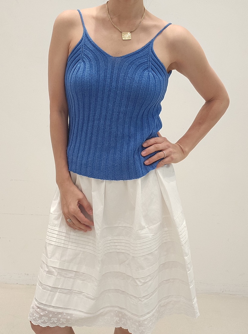 NEOUL韓國直郵實拍女士新品職業休閑時尚推薦熱賣吊帶背心NEOUL/ahin雙領標簽吊帶/背心