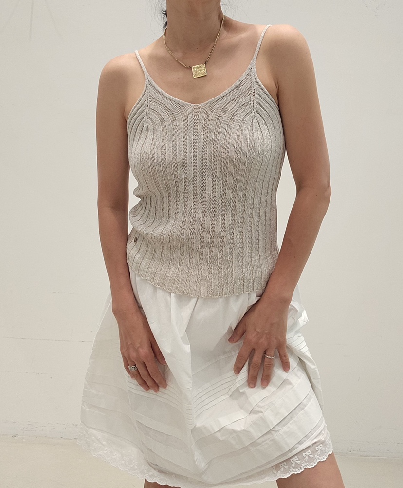 NEOUL韓國直郵實拍女士新品職業休閑時尚推薦熱賣吊帶背心NEOUL/ahin雙領標簽吊帶/背心