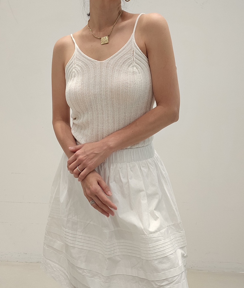 NEOUL韓國直郵實拍女士新品職業休閑時尚推薦熱賣吊帶背心NEOUL/ahin雙領標簽吊帶/背心