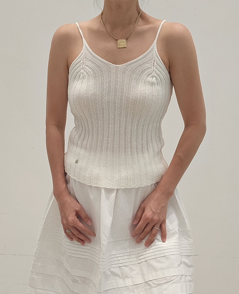 NEOUL韓國直郵實拍女士新品職業休閑時尚推薦熱賣吊帶背心NEOUL/ahin雙領標簽吊帶/背心圖色4