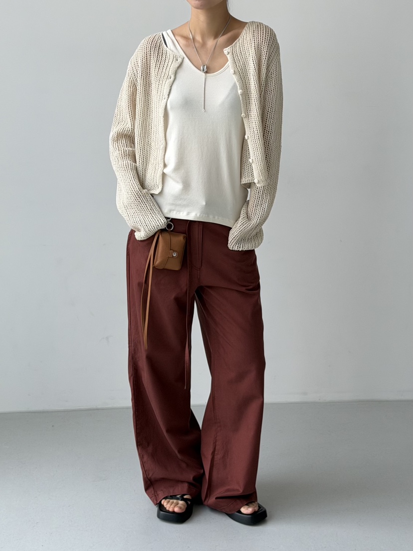 KARE/WEREPIECE韓國東大門直郵女裝新品推薦休閑褲含腰繩KARE/WEREPIECE休閑褲