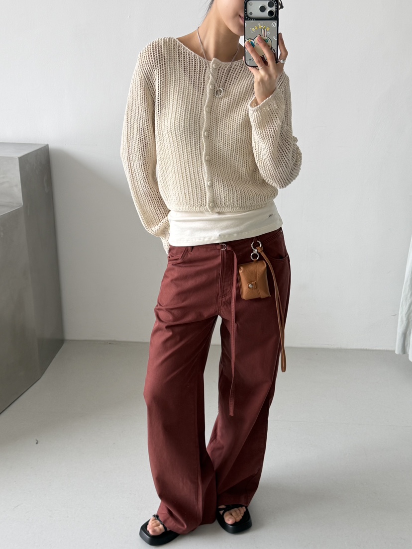 KARE/WEREPIECE韓國東大門直郵女裝新品推薦休閑褲含腰繩KARE/WEREPIECE休閑褲