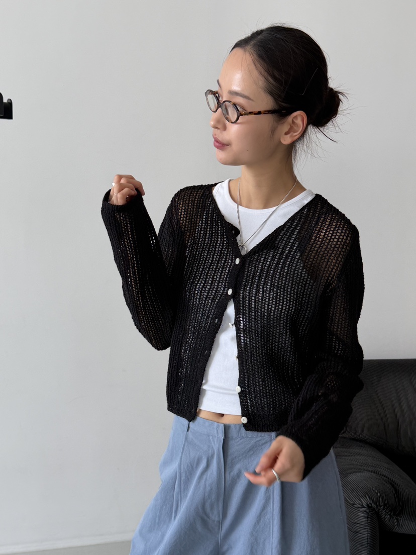 KARE/WEREPIECE韓國直郵實拍女裝新品熱賣針織衫鉤針編織KARE/WEREPIECE針織衫