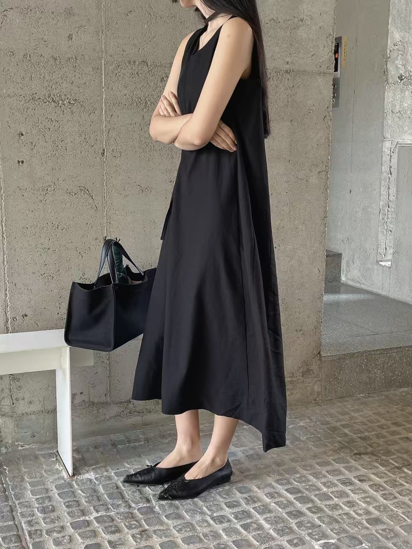 MUSHROOM EFFECT韓國東大門代購女裝新款人氣長裙含腰繩MUSHROOM EFFECT長裙