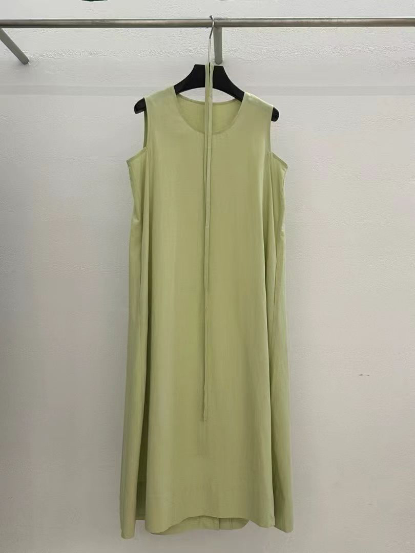 MUSHROOM EFFECT韓國東大門代購女裝新款人氣長裙含腰繩MUSHROOM EFFECT長裙圖色1