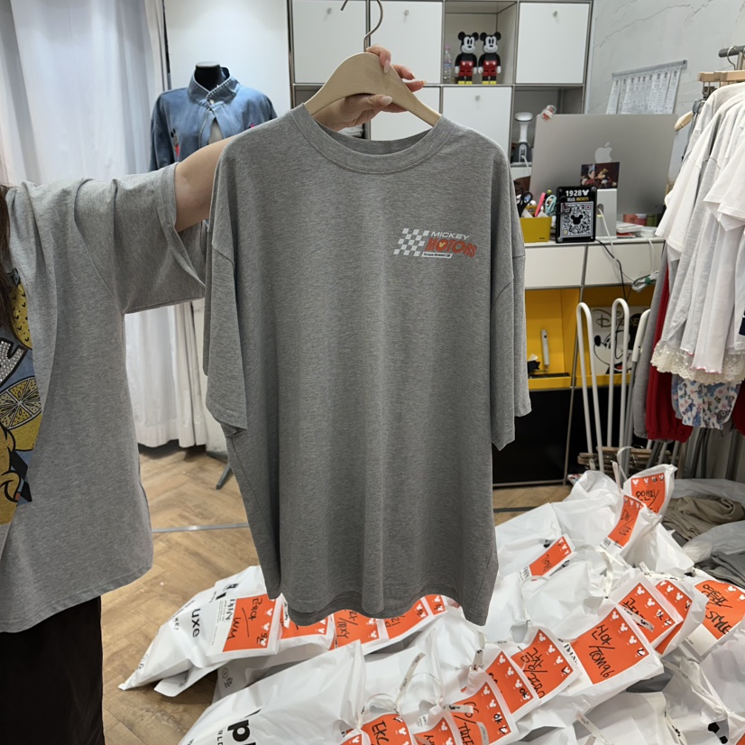 DE LINE韓國直郵女士新款時尚職業26春夏人氣熱賣推薦T恤DE LINET恤圖色2