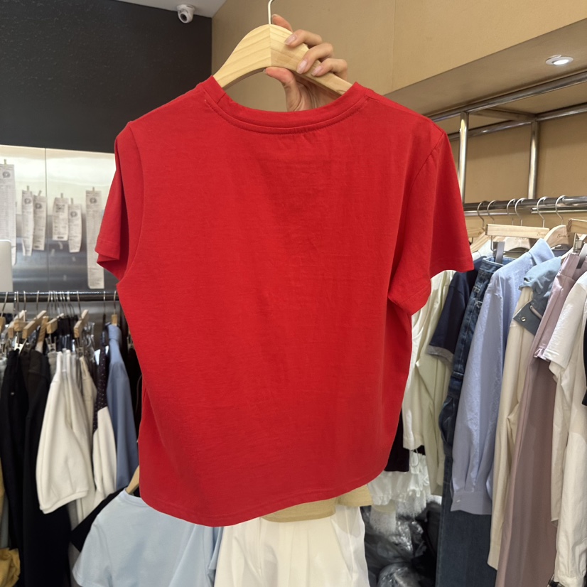 BOUND.A韓國代購女士新款熱賣人氣26春夏推薦休閑時尚T恤BOUND.AT恤