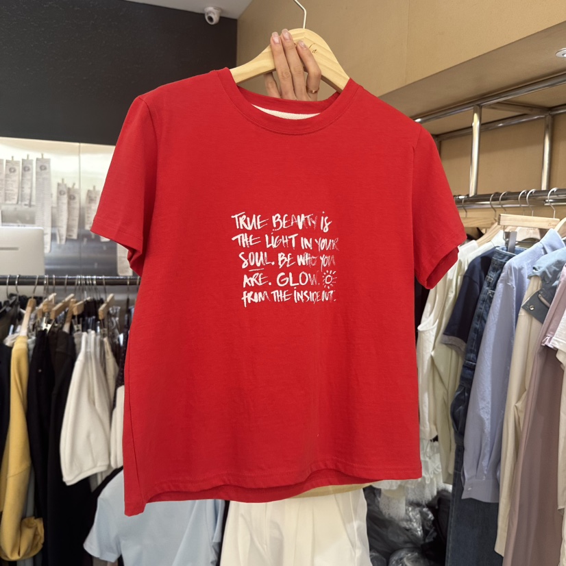 BOUND.A韓國代購女士新款熱賣人氣26春夏推薦休閑時尚T恤BOUND.AT恤圖色3