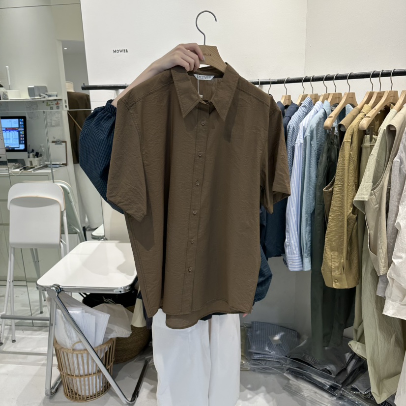 MOWER韓國直郵實拍女士新品休閑推薦26春夏人氣襯衫蕾絲衫MOWER襯衫/蕾絲衫圖色3