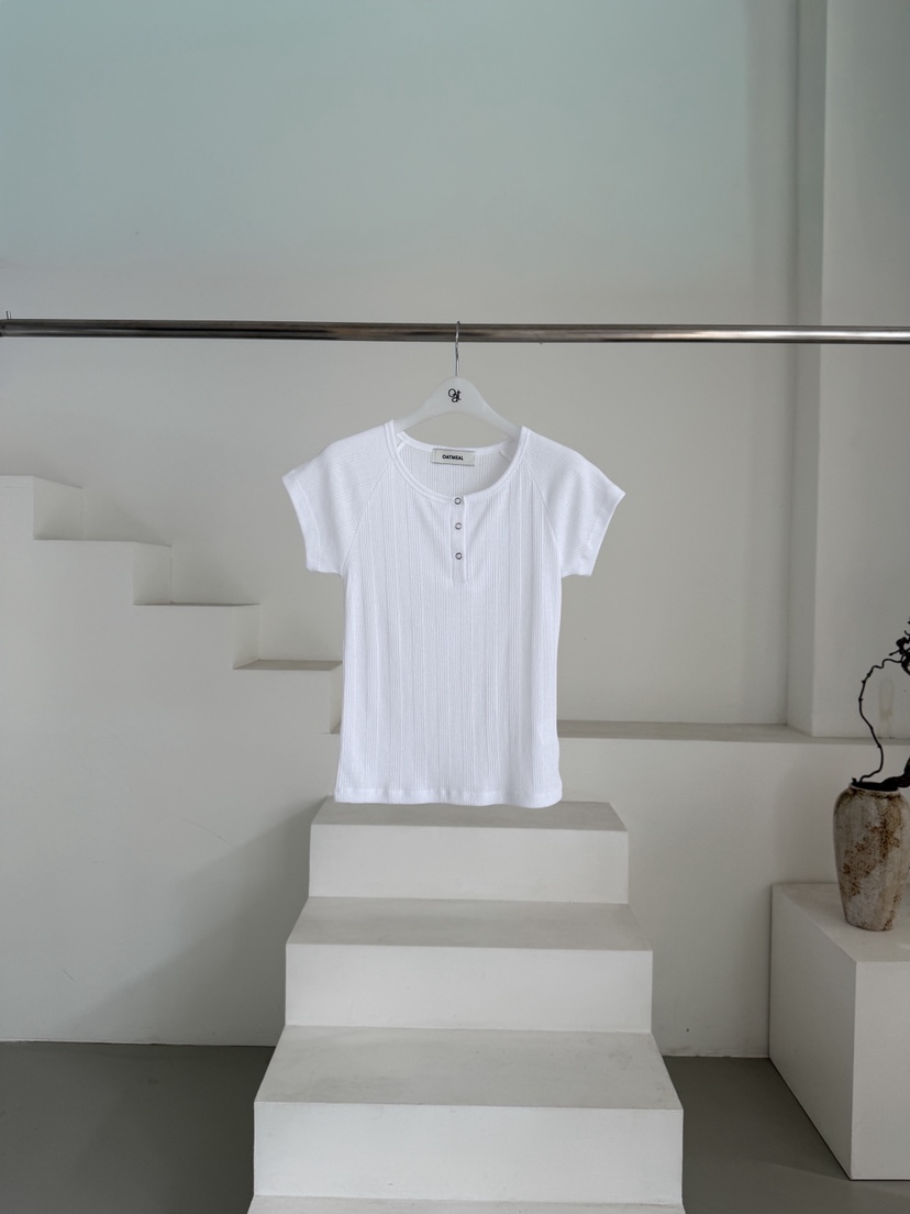 OATMEAL韓國東大門代購女裝新品時尚休閑職業推薦人氣T恤OATMEALT恤圖色3