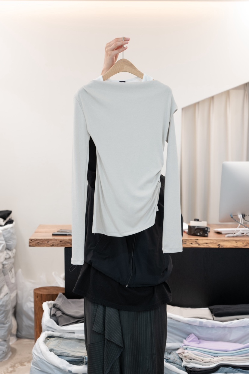 FRIC韓國代購女士新款熱賣休閑推薦時尚人氣26春夏長袖T恤FRIC長袖T恤圖色3