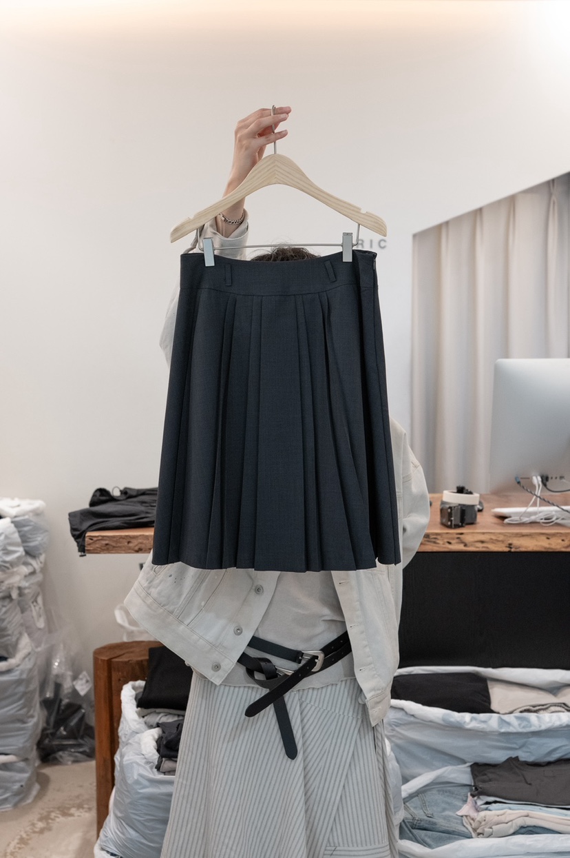 FRIC韓國東大門代購女裝新款時尚職業熱賣推薦半身裙中短裙FRIC半身裙/中短裙圖色1