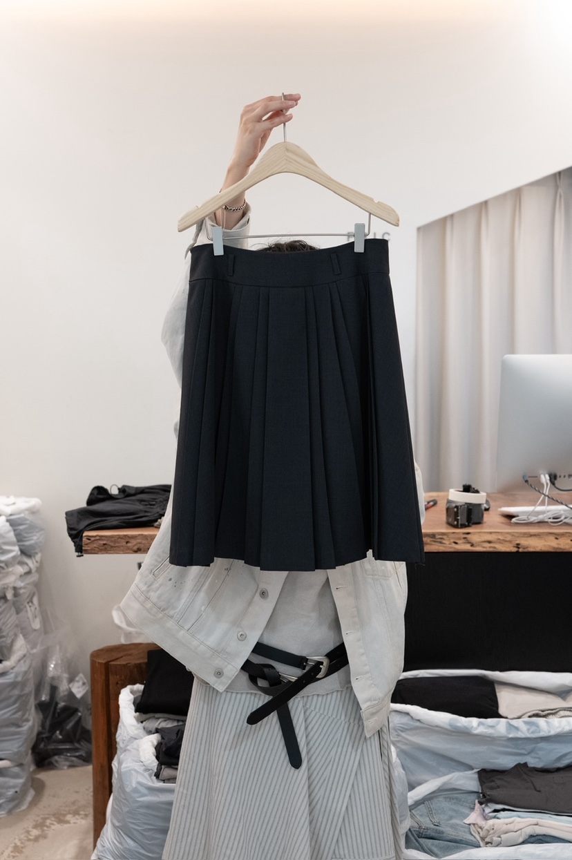 FRIC韓國東大門代購女裝新款時尚職業熱賣推薦半身裙中短裙FRIC半身裙/中短裙圖色2