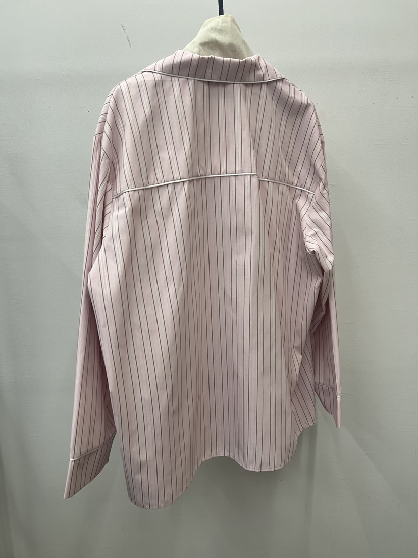 UNANSWERED-MYSTERY/FIFO韓國直郵實拍女士新款推薦襯衫蕾絲衫條紋UNANSWERED-MYSTERY/FIFO襯衫/蕾絲衫