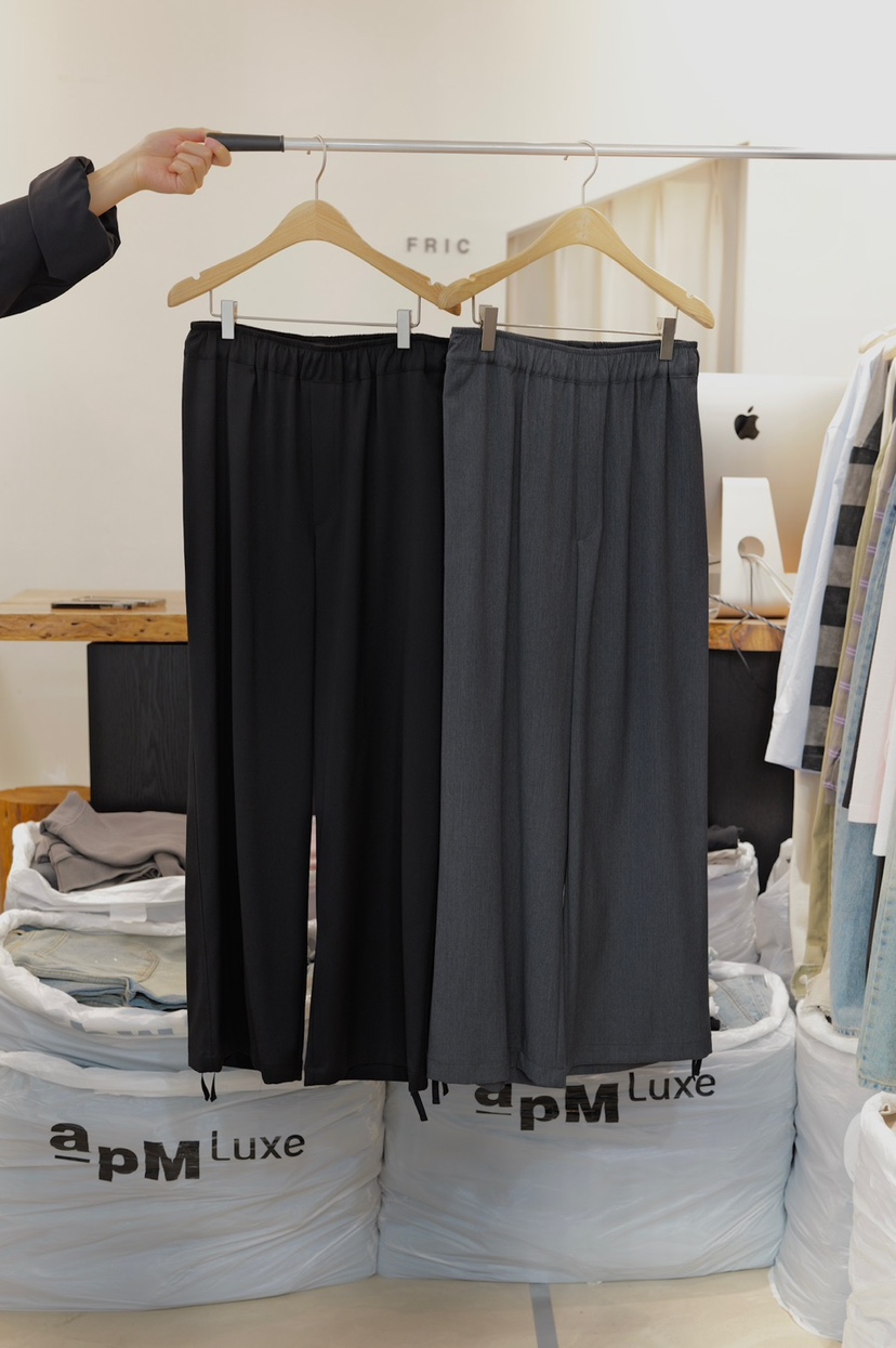 FRIC韓國東大門代購女裝新款休閑人氣時尚休閑褲羊毛絲綢FRIC休閑褲