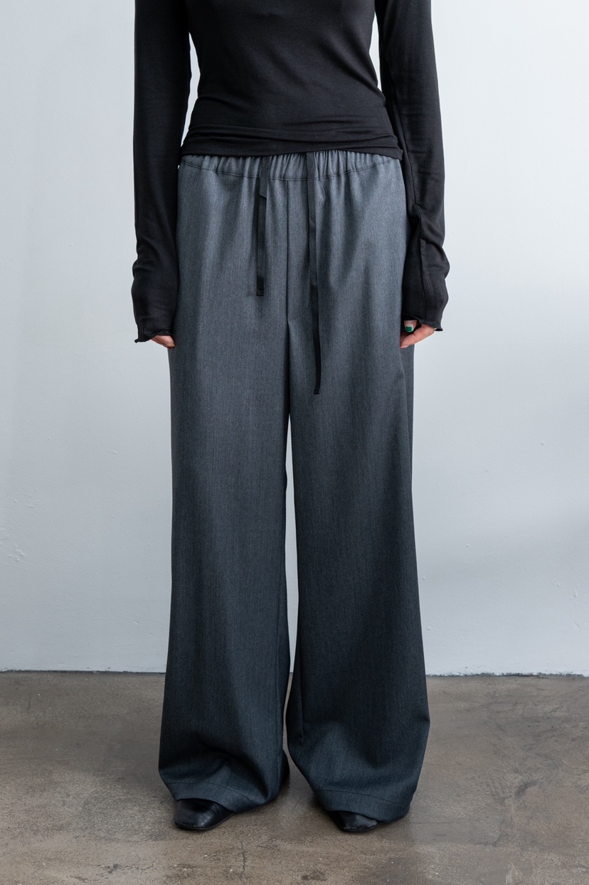 FRIC韓國東大門代購女裝新款休閑人氣時尚休閑褲羊毛絲綢FRIC休閑褲