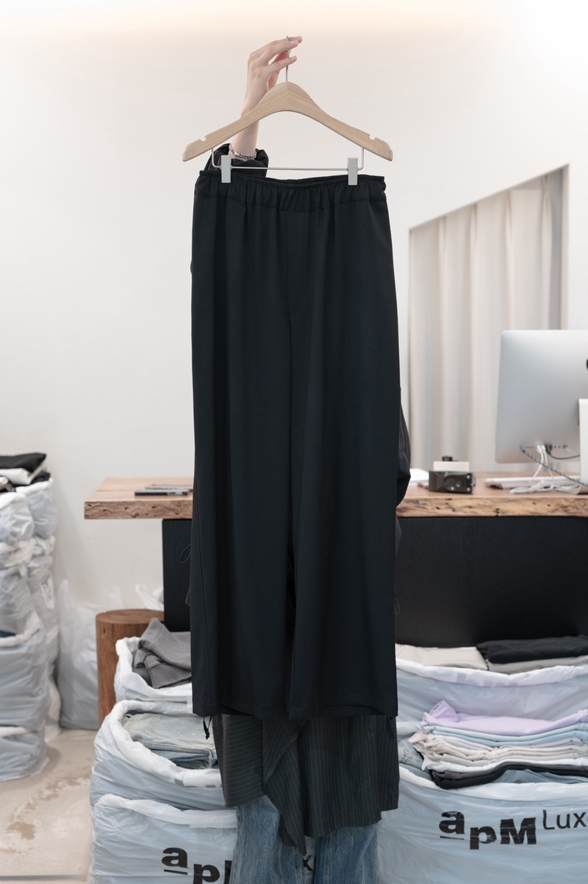 FRIC韓國東大門代購女裝新款休閑人氣時尚休閑褲羊毛絲綢FRIC休閑褲圖色2