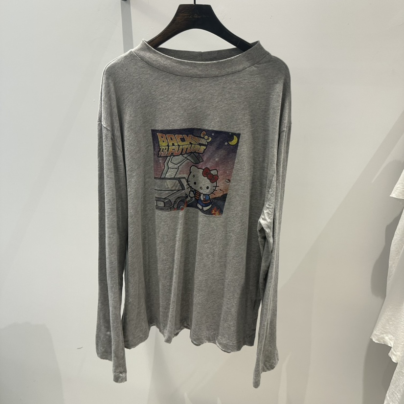 JANE BIRKIN韓國直郵實拍女士新品休閑職業熱賣推薦長袖T恤JANE BIRKIN設計師品牌長袖T恤圖色2