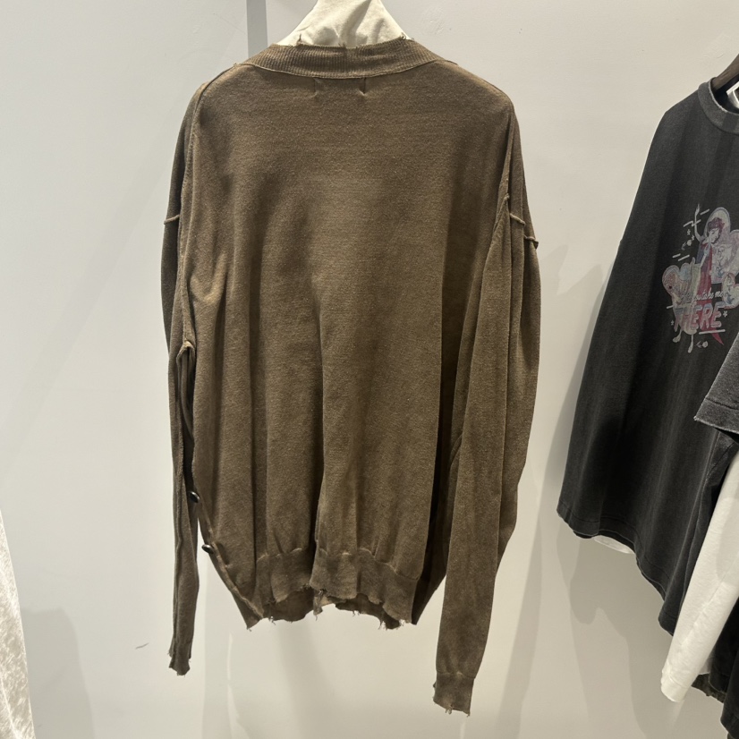 JANE BIRKIN韓國東大門代購女士新品推薦針織衫水洗開衫JANE BIRKIN設計師品牌針織衫