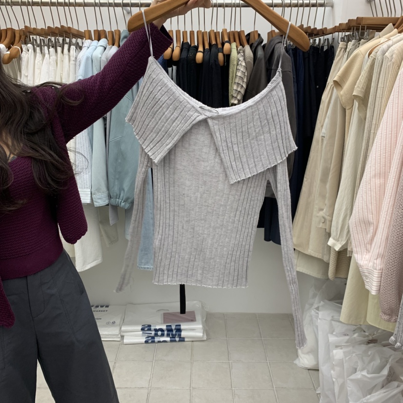 DRESS ROOM韓國代購女士新款推薦熱賣人氣職業26春夏針織衫DRESS ROOM針織衫