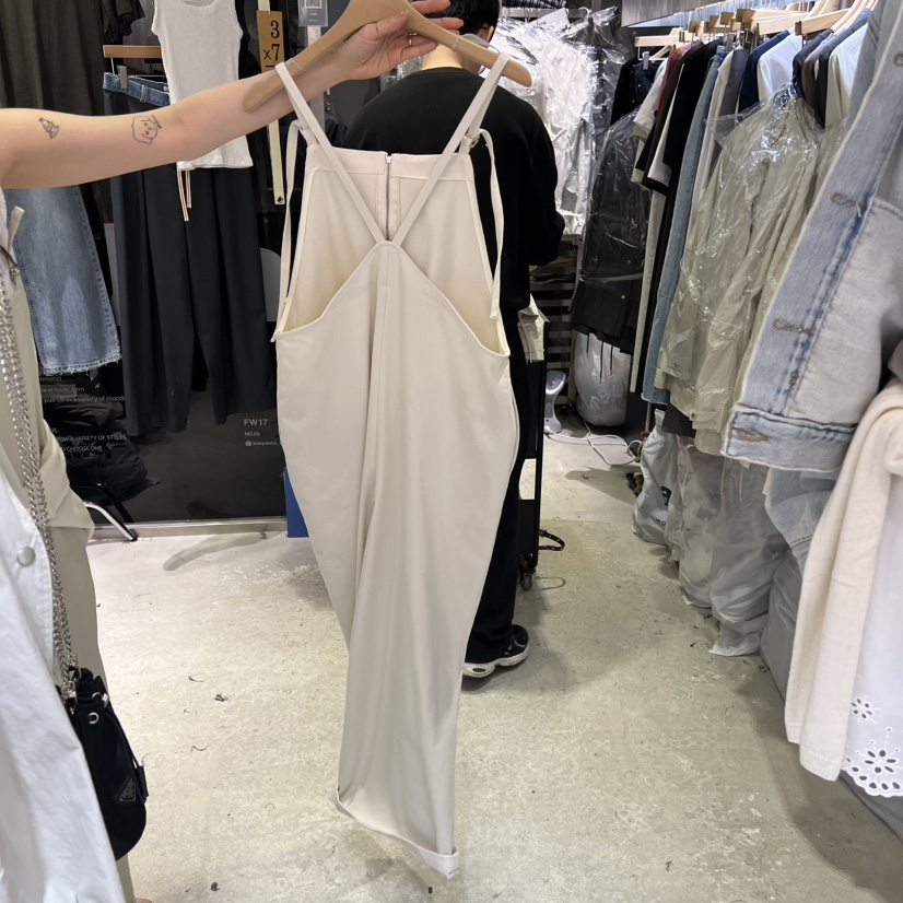 BANY ANCO韓國東大門代購女士新品職業休閑26春夏背帶褲BANY ANCO背帶褲