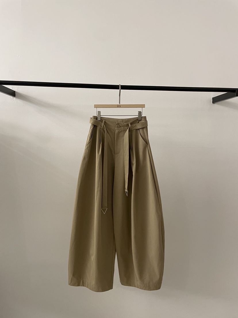 2DA/DARIMI-P韓國直郵女裝新品時尚熱賣推薦休閑褲含腰帶2DA/DARIMI-P休閑褲圖色2