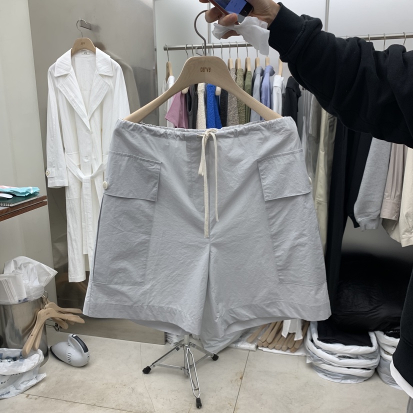 CURVY韓國直郵女士新品休閑人氣26春夏熱賣推薦職業短褲口袋CURVY短褲圖色3