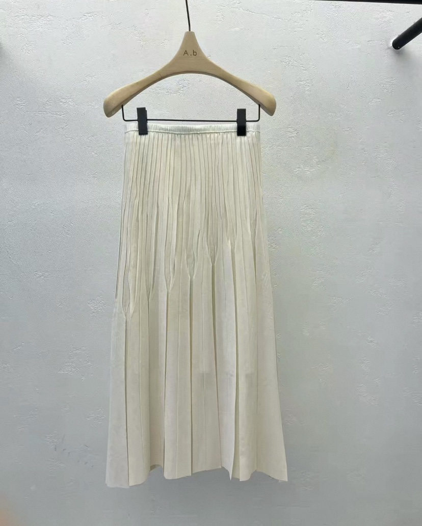 AUTUMN BEIGE-Q韓國直郵實拍女裝新品時尚半身裙中短裙百褶褶裙A.b/AUTUMN BEIGE半身裙/中短裙圖色3