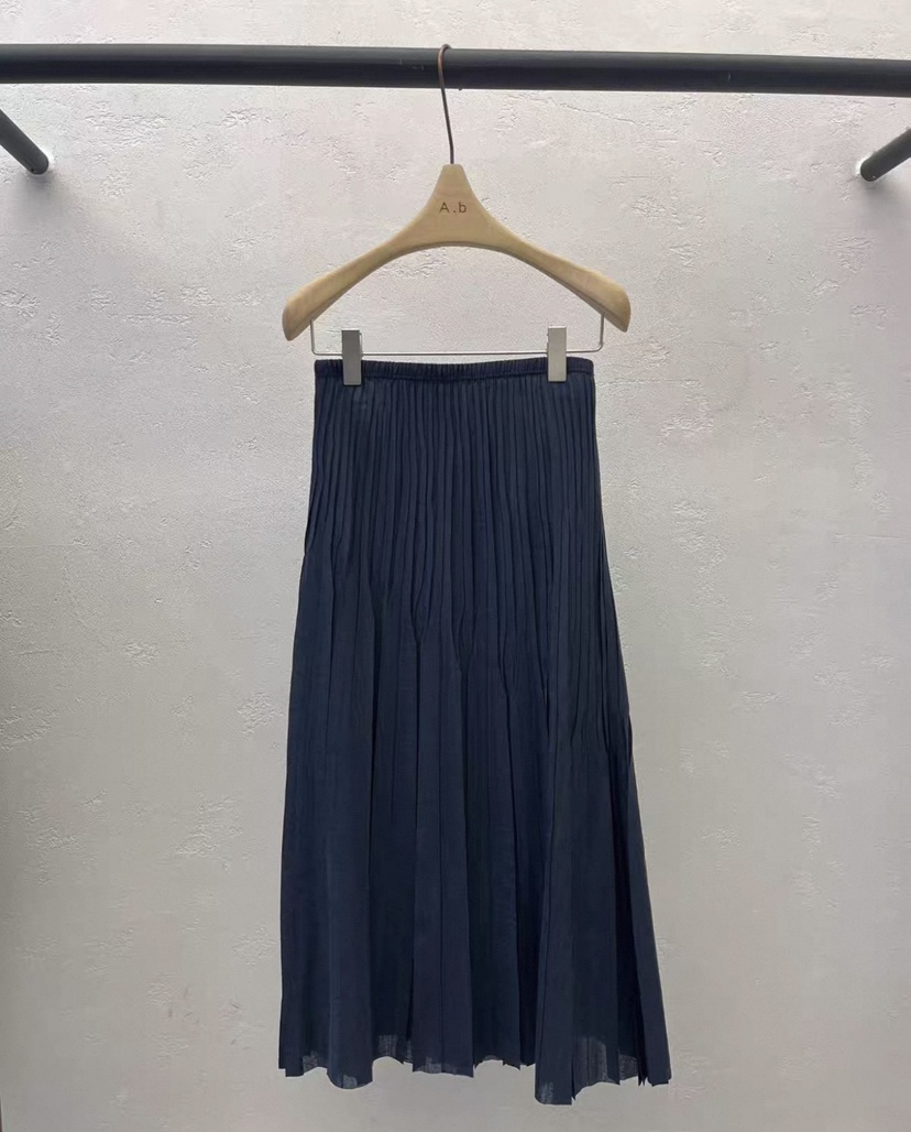 AUTUMN BEIGE-Q韓國直郵實拍女裝新品時尚半身裙中短裙百褶褶裙A.b/AUTUMN BEIGE半身裙/中短裙圖色4