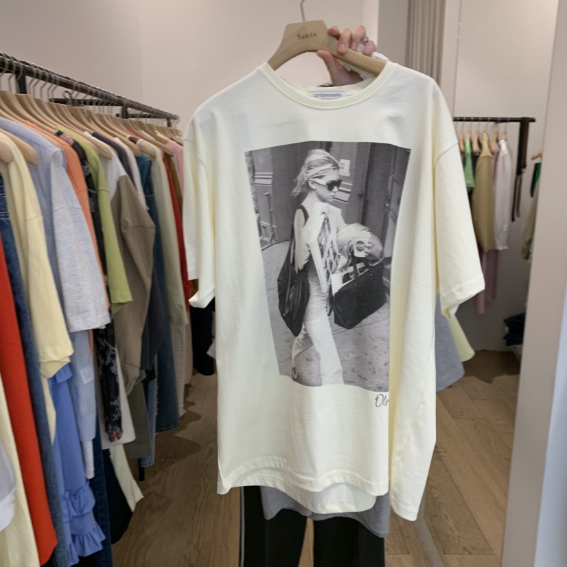 LOVE MY SANTA韓國東大門直郵女士新品職業熱賣時尚T恤Santa/LOVE MY SANTAT恤圖色1