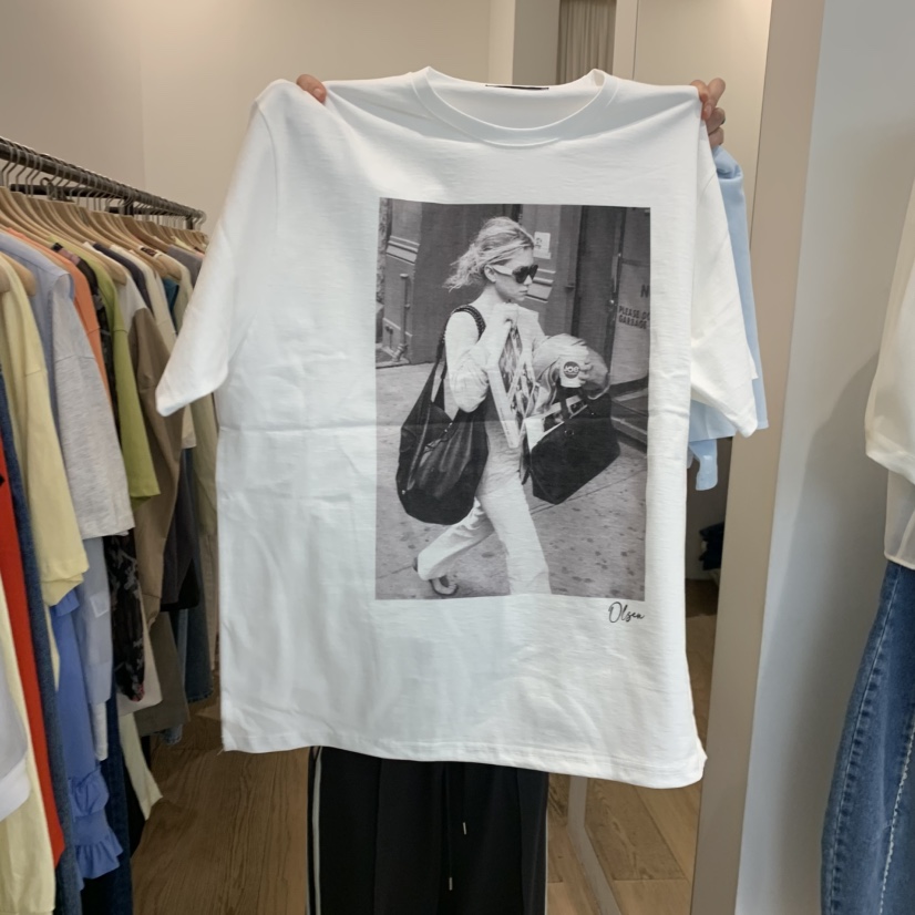 LOVE MY SANTA韓國東大門直郵女士新品職業熱賣時尚T恤Santa/LOVE MY SANTAT恤圖色2