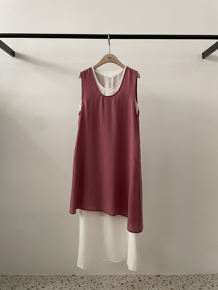 2DA/DARIMI-P韓國直郵女裝新款時尚26春夏連衣裙假兩件2DA/DARIMI-P連衣裙圖色1