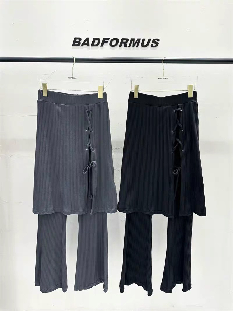 BADFORMUS韓國直郵實拍女裝新款人氣職業26春夏休閑時尚裙褲BADFORMUS裙褲
