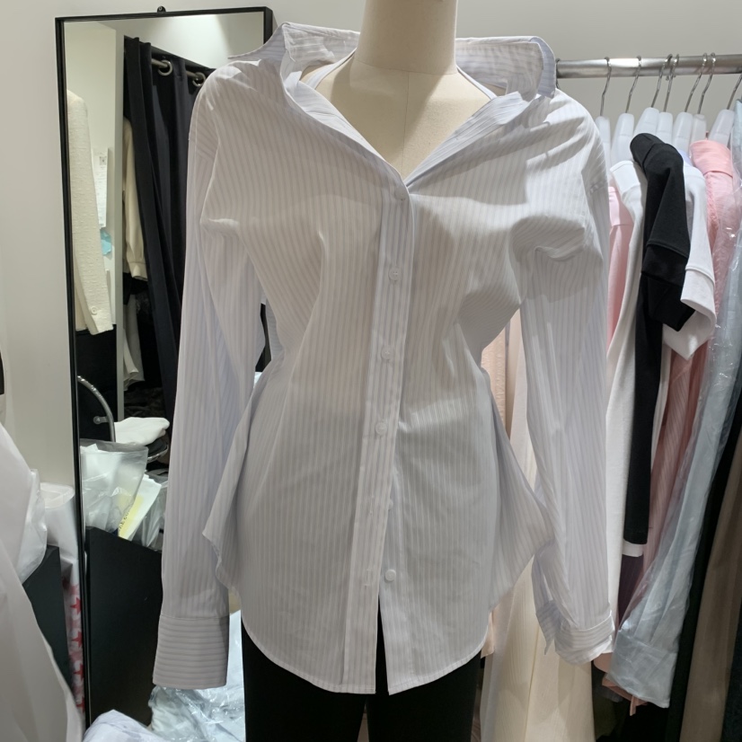 LOVE SOME韓國直郵女士新款休閑26春夏推薦熱賣襯衫蕾絲衫LOVE SOME襯衫/蕾絲衫圖色1