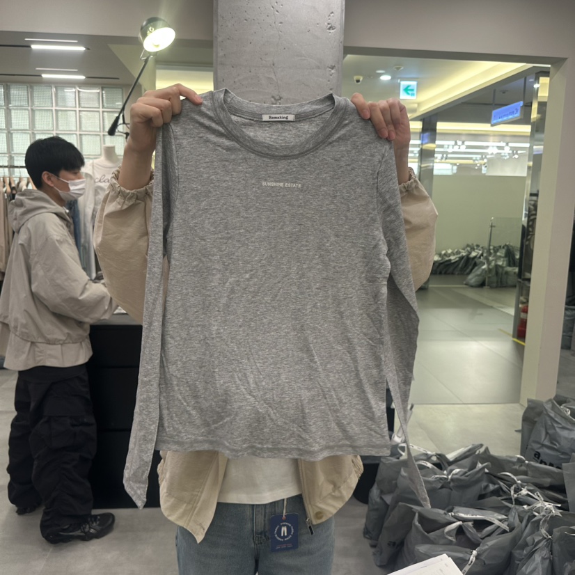 URBANSTORY/REMAKING韓國東大門代購女士新品人氣長袖T恤Remaking/URBANSTORY長袖T恤圖色1